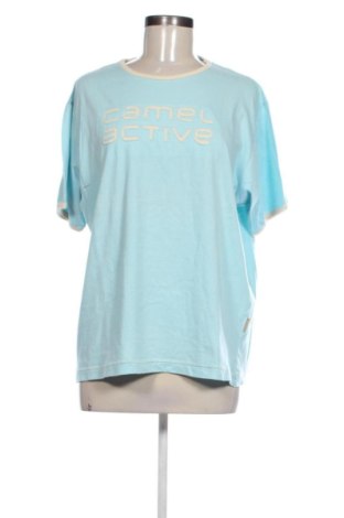 Damen T-Shirt Camel Active, Größe L, Farbe Blau, Preis 14,00 €, #137829470