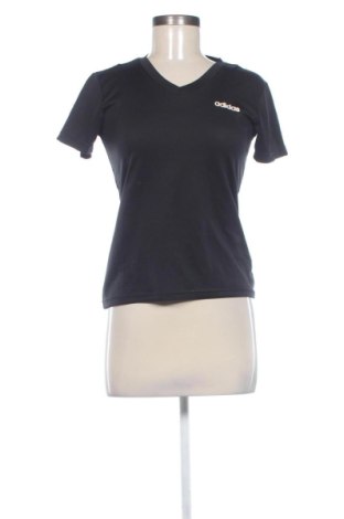 Γυναικείο t-shirt Adidas, Μέγεθος XS, Χρώμα Μαύρο, Τιμή 16,99 €, #137829925