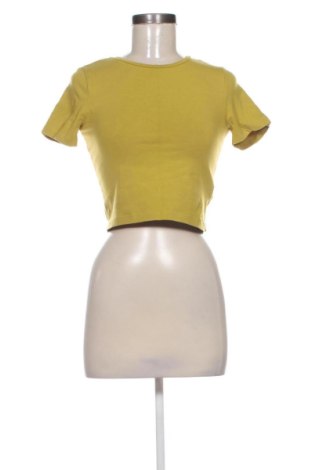 Γυναικείο t-shirt Zara, Μέγεθος S, Χρώμα Κίτρινο, Τιμή 6,00 €, #137830571