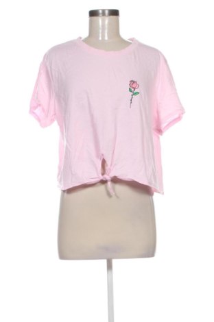 Damski T-shirt H&M, Rozmiar XL, Kolor Różowy, Cena 38,10 zł, #137831434