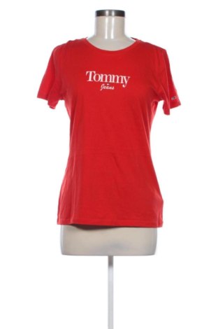 Damski T-shirt Tommy Jeans, Rozmiar L, Kolor Czerwony, Cena 78,99 zł, #137832848