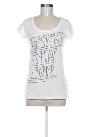 Damen T-Shirt G-Star Raw, Größe M, Farbe Weiß, Preis 10,99 €, #137839270