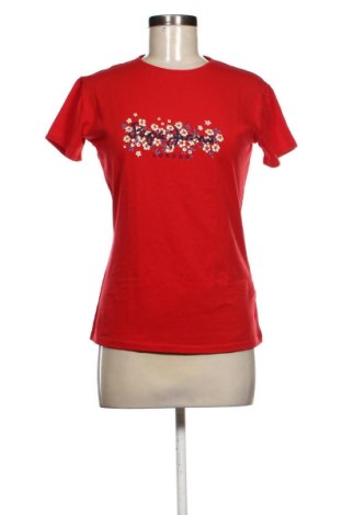 Дамска тениска Pepe Jeans, Размер L, Цвят Червен, Цена 15,50 €, #137843533