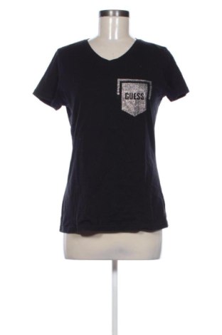 Damski T-shirt Guess, Rozmiar M, Kolor Czarny, Cena 73,99 zł, #137845134