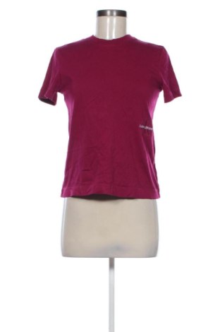 Дамска тениска Calvin Klein Jeans, Размер XS, Цвят Розов, Цена 17,89 €, #137849695