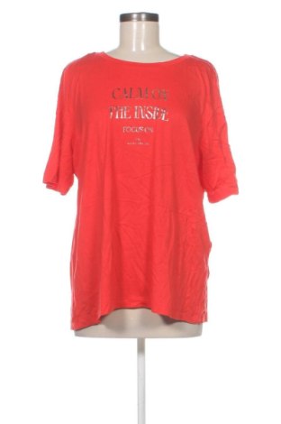 Γυναικείο t-shirt Street One, Μέγεθος L, Χρώμα Κόκκινο, Τιμή 9,99 €, #137852385