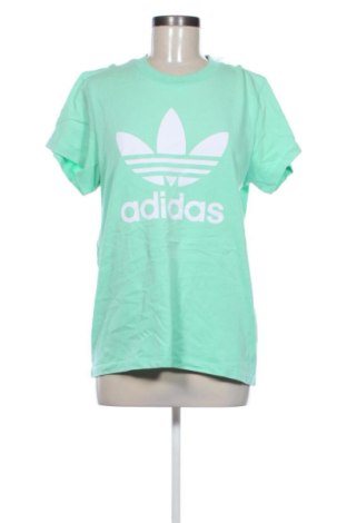 Damen T-Shirt Adidas, Größe S, Farbe Grün, Preis 18,99 €, #137855230