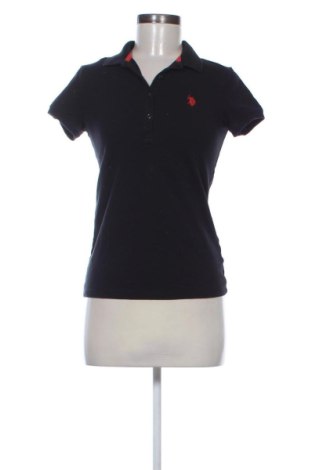 Γυναικείο t-shirt U.S. Polo Assn., Μέγεθος S, Χρώμα Μαύρο, Τιμή 21,00 €, #137857588