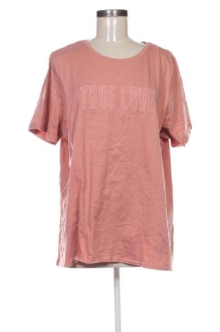 Damen T-Shirt Unbranded, Größe XXL, Farbe Aschrosa, Preis 9,99 €, #137858005
