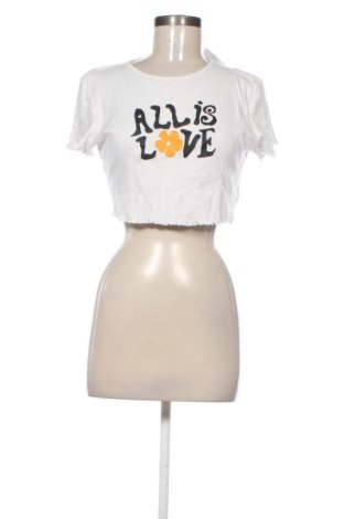 Γυναικείο t-shirt H&M, Μέγεθος L, Χρώμα Λευκό, Τιμή 9,00 €, #137858297