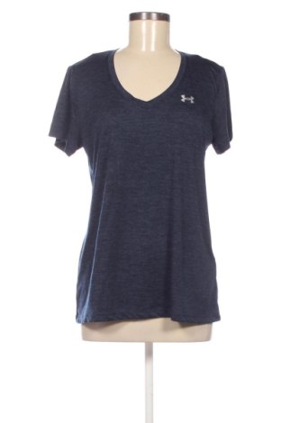 Damski T-shirt Under Armour, Rozmiar L, Kolor Niebieski, Cena 59,27 zł, #137817155