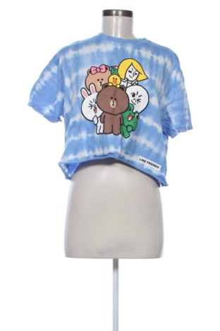 Γυναικείο t-shirt Pull&Bear, Μέγεθος L, Χρώμα Πολύχρωμο, Τιμή 9,00 €, #137824583