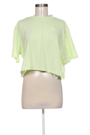 Damski T-shirt Under Armour, Rozmiar L, Kolor Zielony, Cena 59,27 zł, #137829287