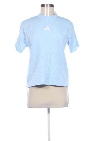 Damski T-shirt Adidas, Rozmiar M, Kolor Niebieski, Cena 62,99 zł, #137834437