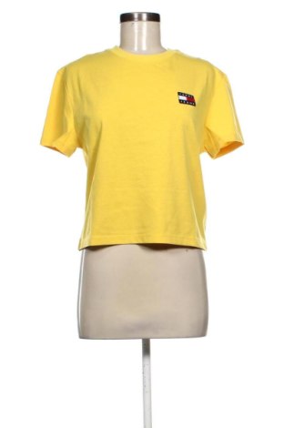 Tricou de femei Tommy Jeans, Mărime L, Culoare Galben, Preț 220,41 Lei, #137836747