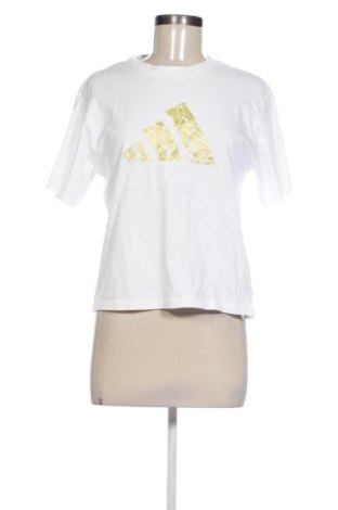 Дамска тениска Adidas, Размер M, Цвят Бял, Цена 13,81 €, #137839666