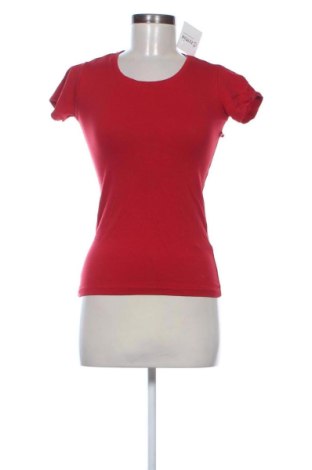 Tricou de femei Ever.me by Takko Fashion, Mărime XS, Culoare Roșu, Preț 47,24 Lei, #137847248