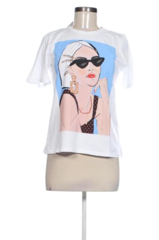 Дамска тениска Zara, Размер S, Цвят Бял, Цена 6,00 €, #137852535