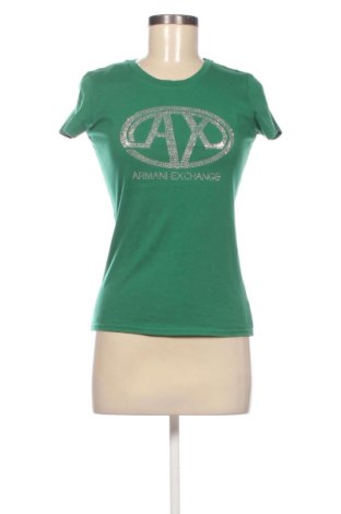 Tricou de femei Armani Exchange, Mărime XS, Culoare Verde, Preț 183,72 Lei, #137855559