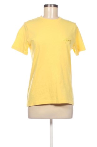 Дамска тениска Tommy Jeans, Размер S, Цвят Жълт, Цена 17,00 €, #137855892