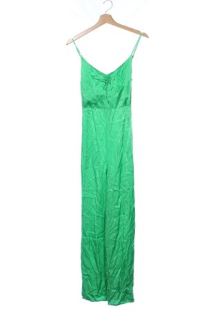 Damski długi kombinezon Bershka, Rozmiar XS, Kolor Zielony, Cena 104,04 zł, #137800559