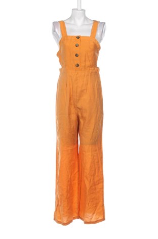 Damski długi kombinezon Bershka, Rozmiar S, Kolor Pomarańczowy, Cena 104,04 zł, #137801386