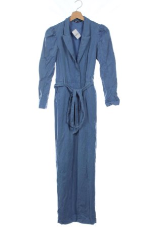 Salopetă lungă de damă Zara, Mărime XS, Culoare Albastru, Preț 110,23 Lei, #137803802