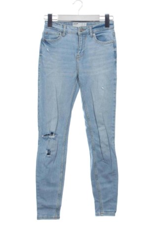 Dámské džíny  Bershka, Velikost XS, Barva Modrá, Cena  361,00 Kč, #137795481