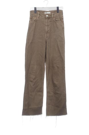 Γυναικείο Τζίν Zara, Μέγεθος XS, Χρώμα Καφέ, Τιμή 13,72 €, #137799912