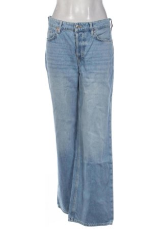 Blugi de femei H&M, Mărime L, Culoare Albastru, Preț 78,00 Lei, #137804088