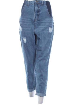 Blugi de femei SHEIN, Mărime L, Culoare Albastru, Preț 78,00 Lei, #137804767