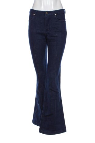 Blugi de femei Zara, Mărime M, Culoare Albastru, Preț 73,49 Lei, #137805812