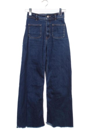 Blugi de femei Zara, Mărime XXS, Culoare Albastru, Preț 73,49 Lei, #137807943