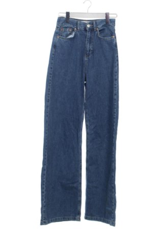 Blugi de femei Stradivarius, Mărime XS, Culoare Albastru, Preț 78,74 Lei, #137808041