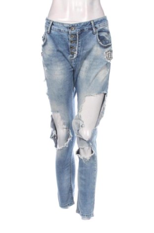 Damskie jeansy Unbranded, Rozmiar XL, Kolor Niebieski, Cena 63,50 zł, #137808189