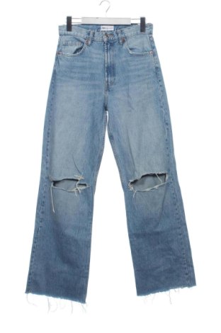 Blugi de femei Zara, Mărime M, Culoare Albastru, Preț 167,97 Lei, #137812061