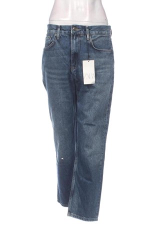 Дамски дънки Zara, Размер M, Цвят Син, Цена 32,00 €, #137812303
