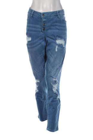 Blugi de femei Rainbow, Mărime XL, Culoare Albastru, Preț 78,74 Lei, #137813384