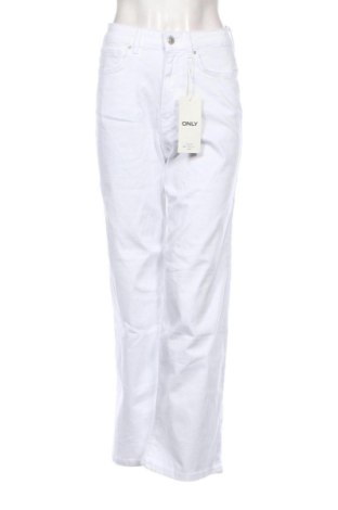 Blugi de femei ONLY, Mărime S, Culoare Alb, Preț 204,71 Lei, #137815220