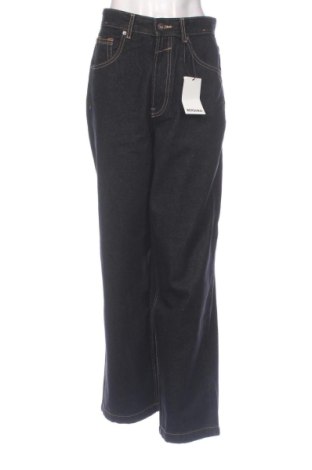 Blugi de femei Bershka, Mărime L, Culoare Negru, Preț 125,98 Lei, #137821074