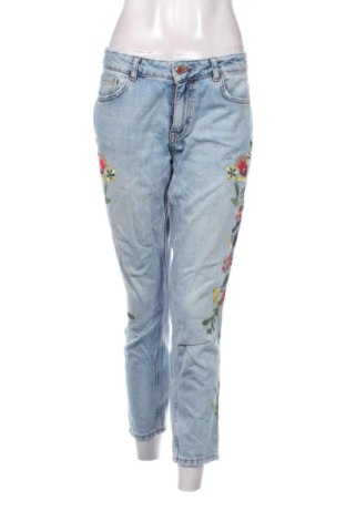 Blugi de femei Zara, Mărime L, Culoare Multicolor, Preț 71,91 Lei, #137825306