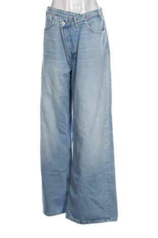 Blugi de femei Zara, Mărime XL, Culoare Albastru, Preț 188,97 Lei, #137827564