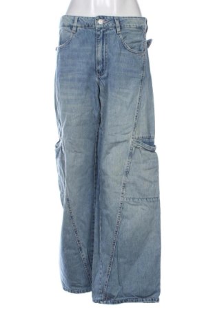 Blugi de femei Zara, Mărime M, Culoare Albastru, Preț 73,49 Lei, #137831838