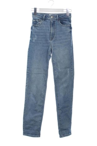 Blugi de femei Stradivarius, Mărime XS, Culoare Albastru, Preț 78,74 Lei, #137832996