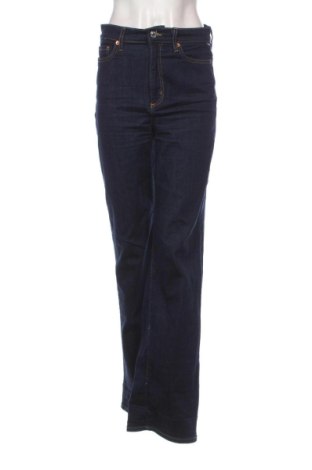 Blugi de femei Zara, Mărime M, Culoare Albastru, Preț 72,00 Lei, #137835747