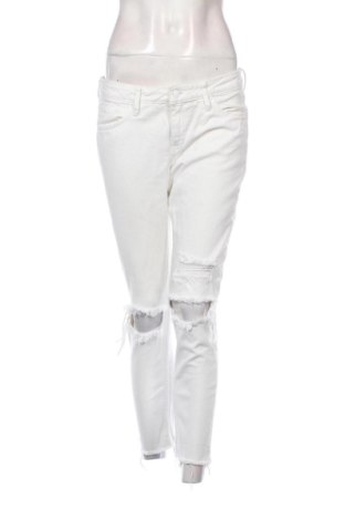 Blugi de femei H&M, Mărime L, Culoare Alb, Preț 78,00 Lei, #137836366