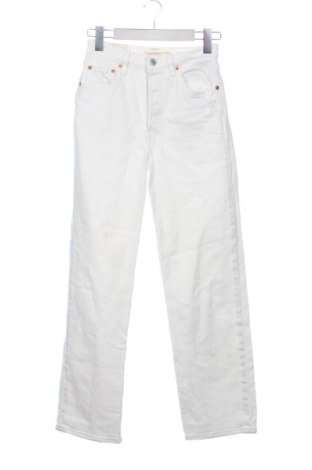 Дамски дънки Levi's, Размер XS, Цвят Бял, Цена 38,00 €, #137839240