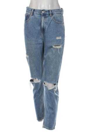 Blugi de femei Pull&Bear, Mărime M, Culoare Albastru, Preț 77,89 Lei, #137841432