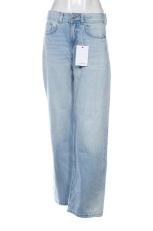 Blugi de femei Pull&Bear, Mărime M, Culoare Albastru, Preț 125,98 Lei, #137847250