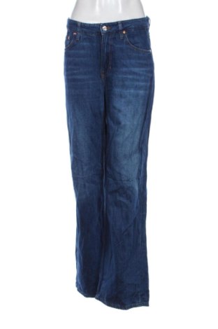 Blugi de femei Zara, Mărime M, Culoare Albastru, Preț 75,99 Lei, #137857119